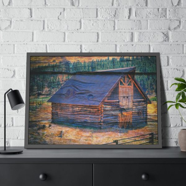 Wooden Framed Poster