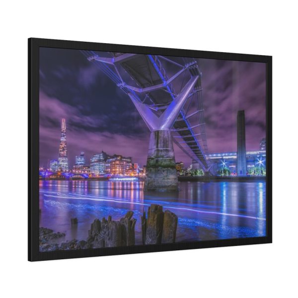 93855-1060.jpg Bridge in London Framed Poster