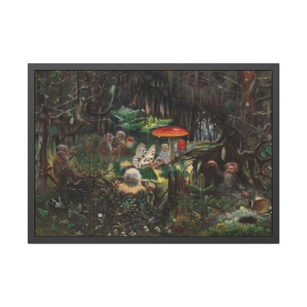 93855-108.jpg Fairy Tale Princess by Thorsten Wasastjerna Framed Poster