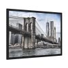 93855-1084.jpg Brooklyn Bridge, New York Framed Poster