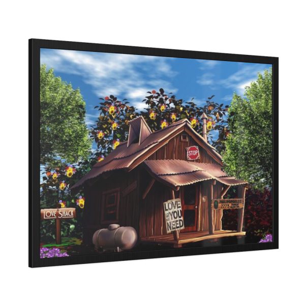 House Shack Hut Cabin Framed Poster