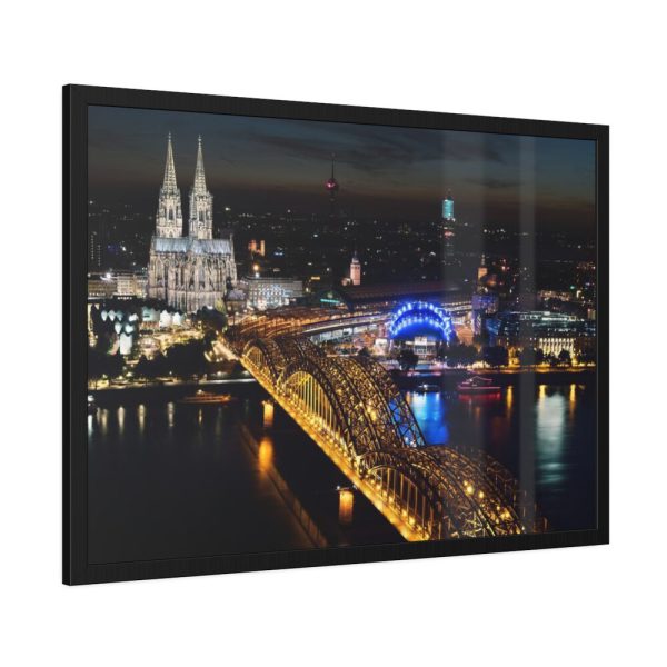 93855-1095.jpg Hohenzollern Bridge Framed Poster