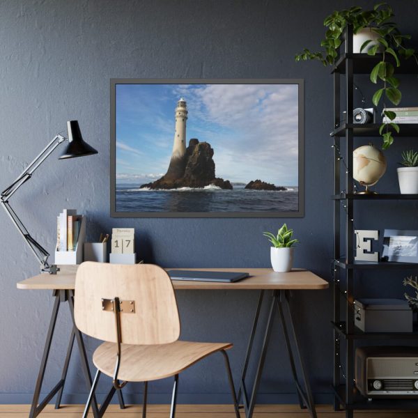 Fastnet Lighthouse Framed Poster