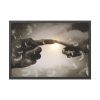 93855-1111.jpg Finger Contact Framed Poster
