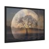 93855-1116.jpg Moon Tree Atmosphere Framed Poster