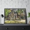 Cabin House Home Woods Framed Poster