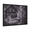 93855-1144.jpg Home Building Facade Hut Framed Poster