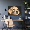 93855-118.jpg Little Golden Retriever Framed Poster