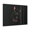 Head of a German Shepherd Framed Poster