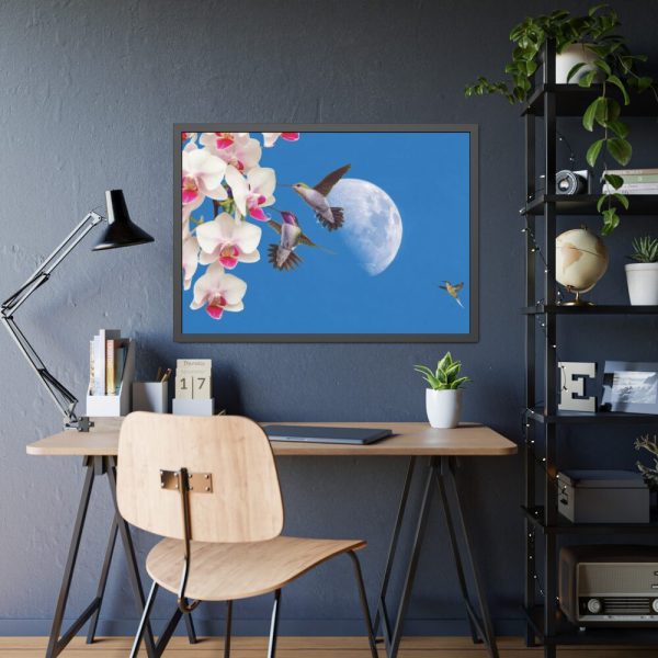 Humming Birds Framed Poster