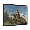 93855-169.jpg Hunting Dogs by Francisco Goya Framed Poster