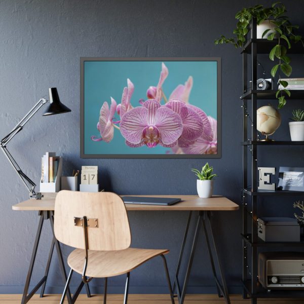 Purple Orchid  Framed Poster