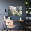 White Orchid Framed Poster