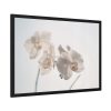 Beautiful White Orchid Framed Poster
