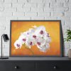 93855-195.jpg Orchid Plant Flower Framed Poster