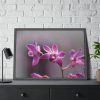 Macro Flower Plant Framed Poster
