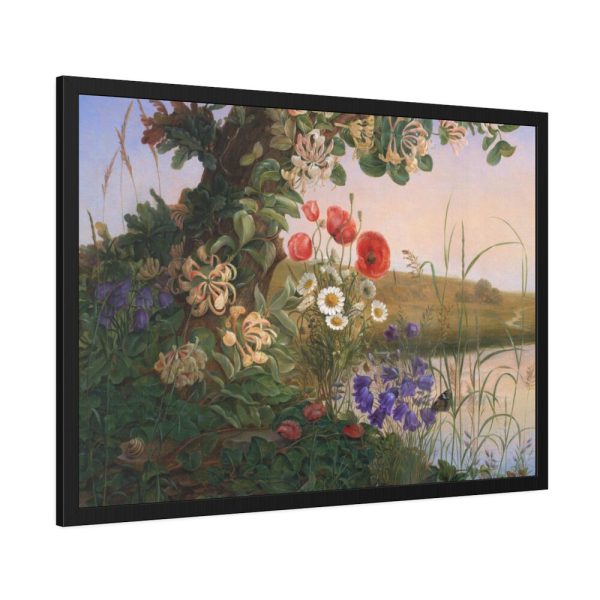 93855-245.jpg Flower piece by Christine Løvmand Framed Poster