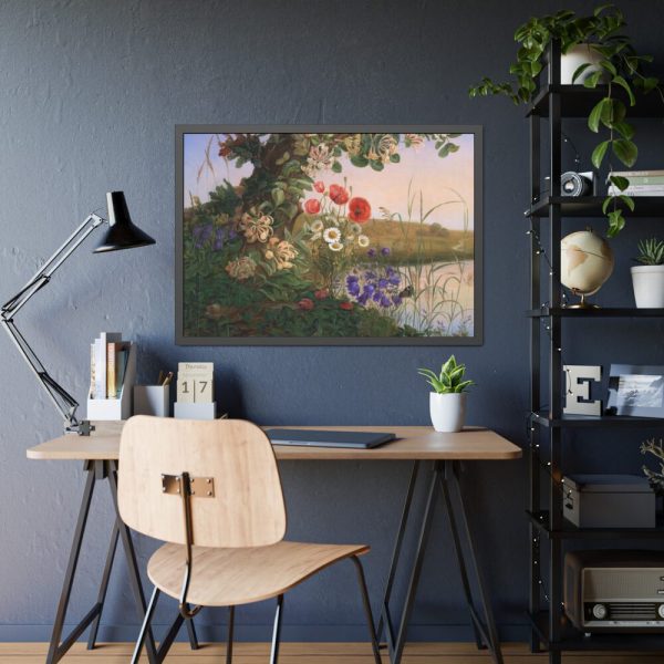 93855-246.jpg Flower piece by Christine Løvmand Framed Poster