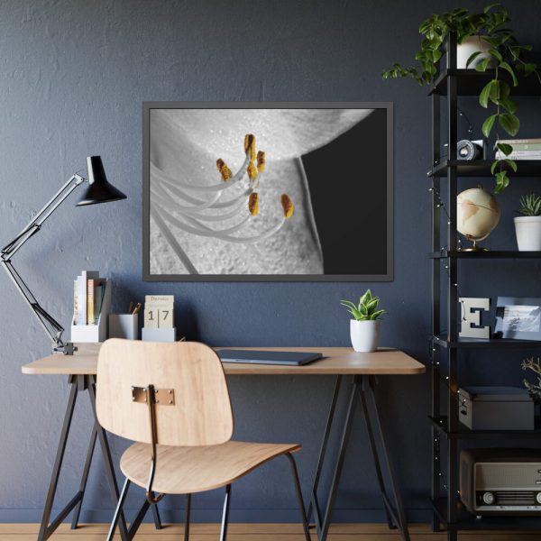 Bloom Lily Framed Poster