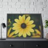 93855-295.jpg Blooming Yellow Petaled Flowers Framed Poster