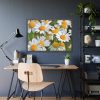 White Flowers Framed Poster