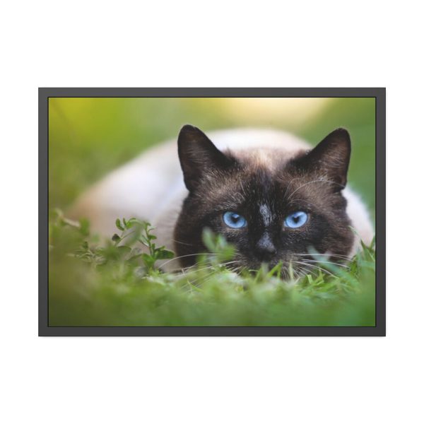 93855-368.jpg Cat Hunting Framed Poster