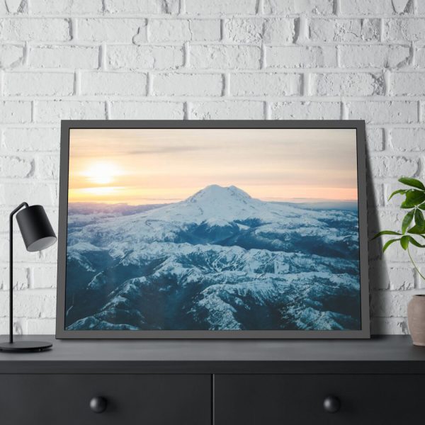 93855-379.jpg Mount Rainier Framed Poster