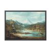 93855-388.jpg Mountain Landscape with Indians by John Mix Stanley Framed Poster