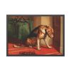 Suspense by Edwin Landseer Framed Poster