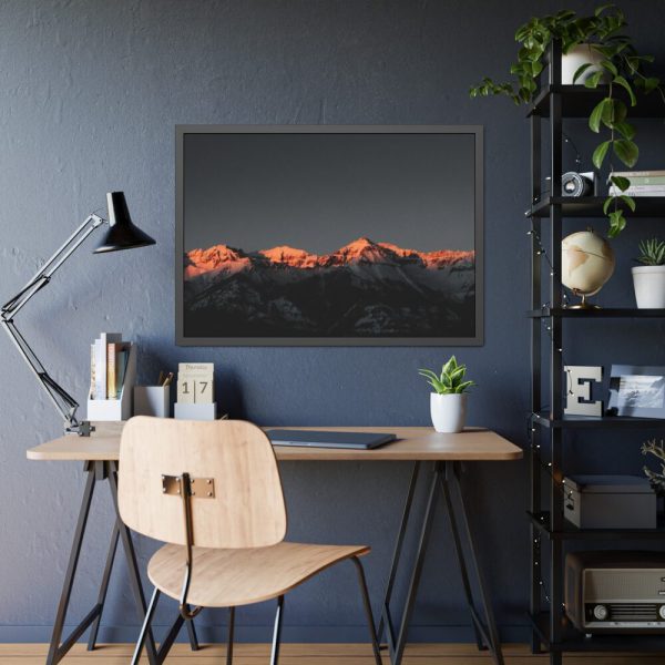 93855-466.jpg Mount Emma View From Telluride Framed Poster