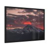 93855-477.jpg Mountain Under Cloudy Skies at Daytime Framed Poster