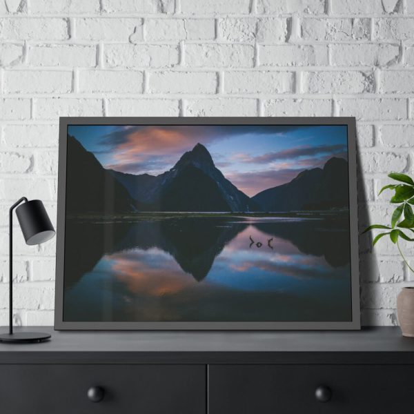 93855-483.jpg Milford Sound New Zealand Framed Poster