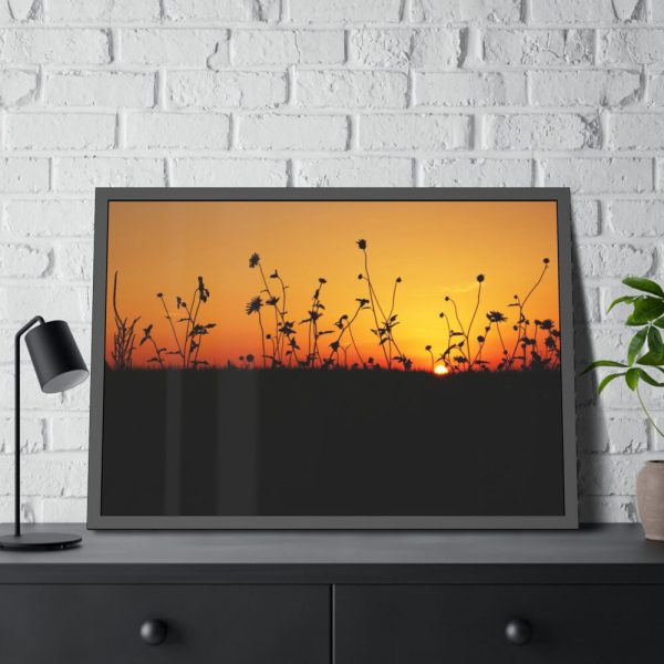 93855-499.jpg Sunset Framed Poster