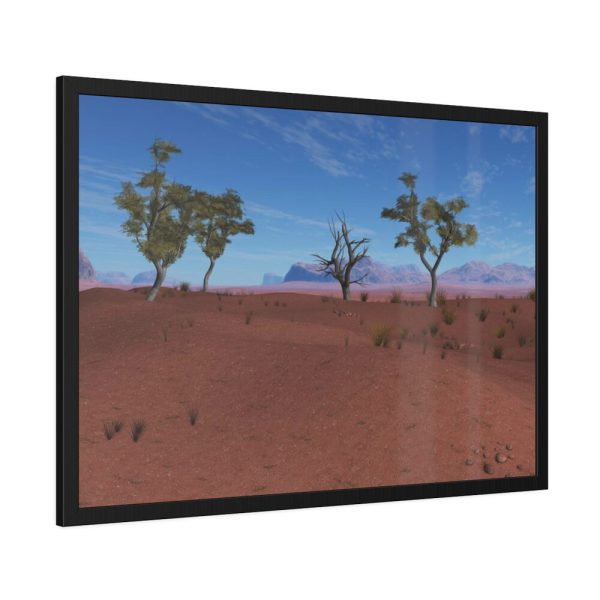 Desert in Africa Framed Poster