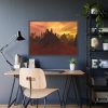 93855-562.jpg Desert, Mountains and Sky Framed Poster