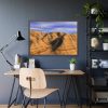 93855-566.jpg Mountains, Sand and Dune Framed Poster