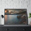 93855-591.jpg Sunset Among the Mountains Framed Poster