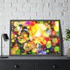 93855-63.jpg Butterfly Bokeh Magic Dream Framed Poster