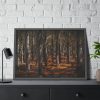 93855-639.jpg Dark Overgrown Forest Framed Poster