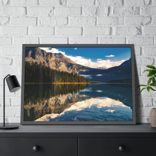 Beautiful Forest in Canada Framed Poster