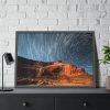 93855-679.jpg Swirling Stars in a Night Sky Over Lake Powell Framed Poster