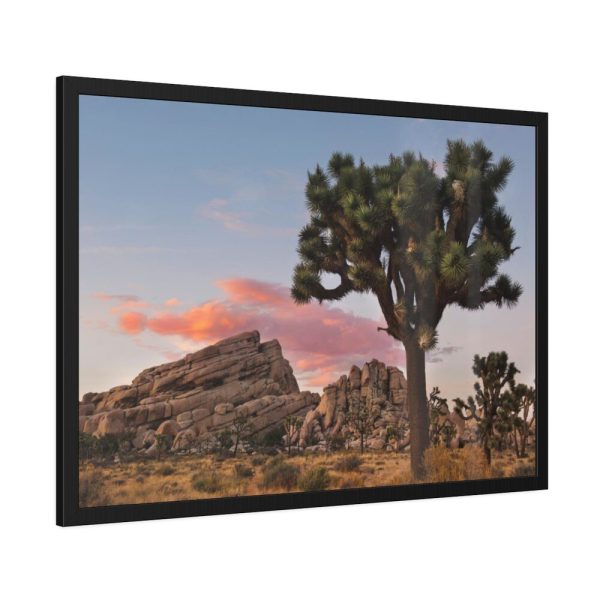 93855-697.jpg Sunset near Turtle Rock Framed Poster