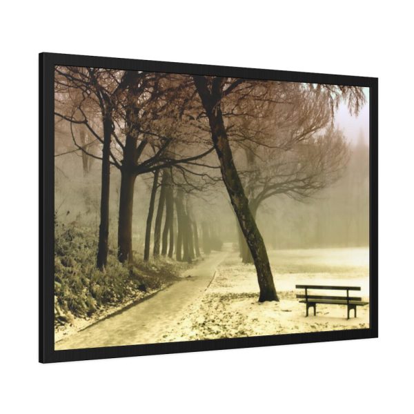 93855-713.jpg Cold Frost Season in Nature Framed Poster