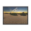93855-744.jpg Drought Dehydrated Clay Floor Earth Cracked Framed Poster
