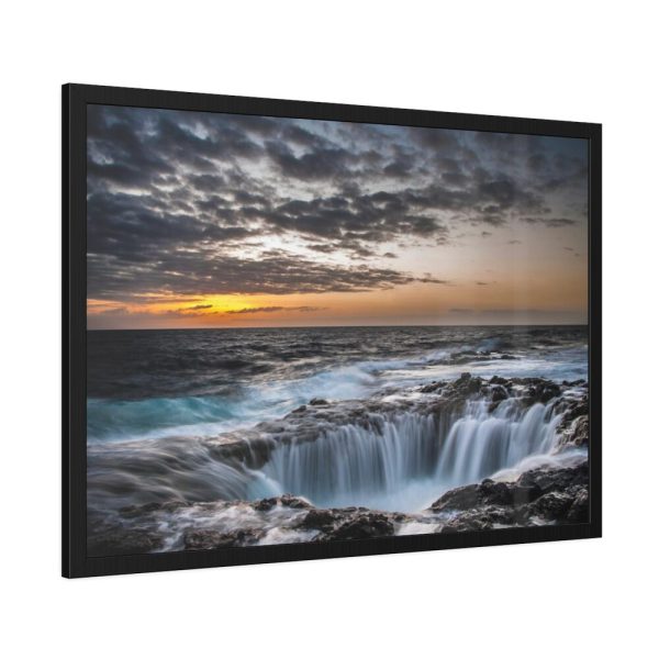 93855-777.jpg Waterfalls under the Sky Framed Poster
