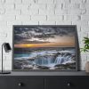 93855-779.jpg Waterfalls under the Sky Framed Poster