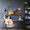 Lighthouse and Beautiful Sunset Framed Poster