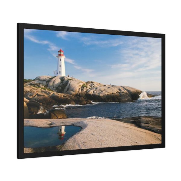 93855-852.jpg Lighthouse Near Beautiful Ocean Framed Poster