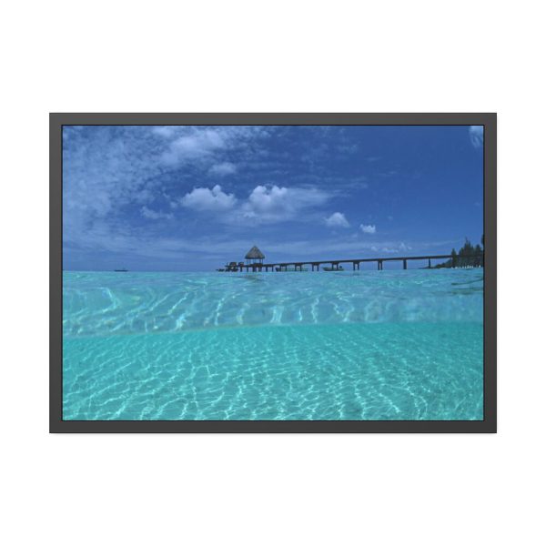 93855-863.jpg Beautiful Beach Landscape Framed Poster