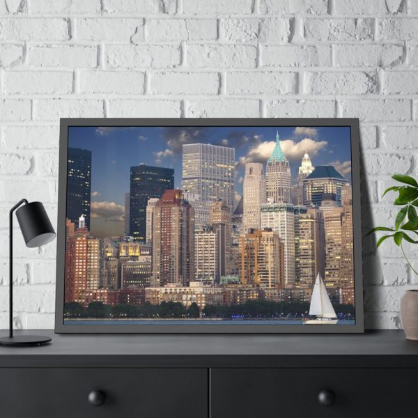93855-942.jpg New York Skyline Framed Poster